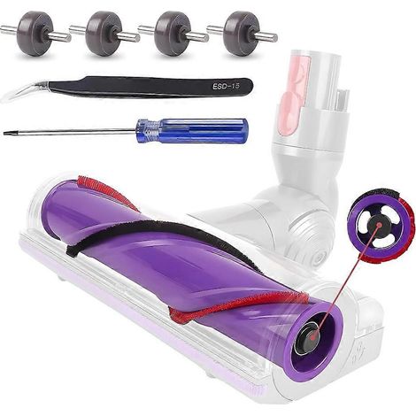 Brosse pour aspirateur Roues & Roller Brosse Kit de remplacement pour V10 SV12 Aspirateur – pour V10 Accessoires (1/5)