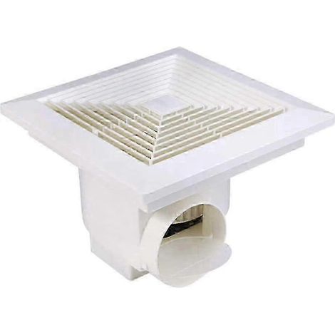 Ventilateur d'extraction pour salle de bain, installation en verre, ventilation, ventilateur d'extraction haute puissance pour cuisine et toilettes, ventilateur silencieux