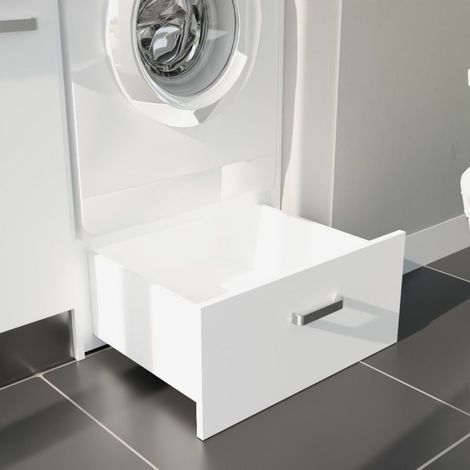 Coffre tiroir pour meuble lave-linge surélevé