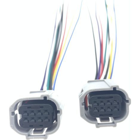 6189-1240 Applicable au radar de recul Toyota, bornier automobile étanche gris 8P (1/4)