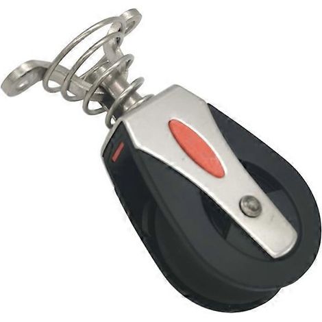 Poulie pivotante en acier inoxydable et nylon, poulie pour lit d'exercice, poulie pour voilier, accès au gréement (1/5)