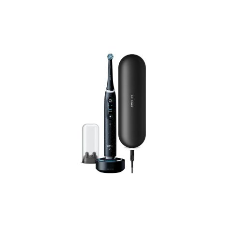Oral B iO Spazzolino Elettrico Ricaricabile 10 Nero 1 Testina 1 Custodia Da Viaggio 1 Caricatore (1/4)