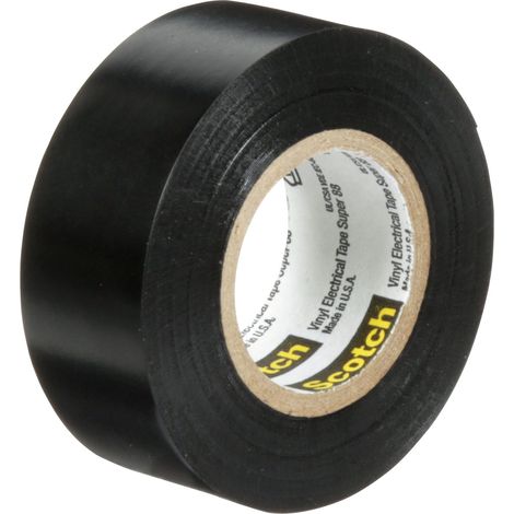 Ruban isolant 3M Scotch en PVC Noir, 20ft x 0.75pouce ( Prix pour 1 )