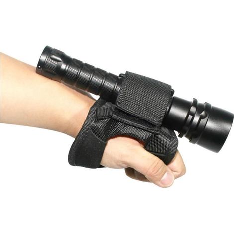 Lampe Torche LED for plongée sous-Marine en extérieur, Support de Lampe de Poche, Gants Mains Libres (1/5)