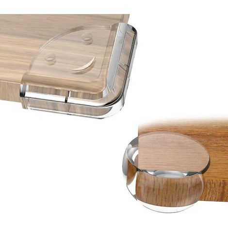 Eckenschutzleisten (12er-Pack), transparent, für Möbel und Tische, ideal für Kinder (Babysmiley). (1/5)