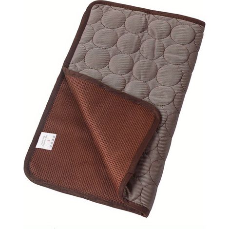 Tapis Rafraîchissant Pour Chien - Rembourrage En Fibre De Polyester - Motif Géométrique - Pour Chiens De Petite Taille - 1 Pièce (1/5)