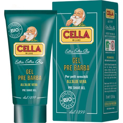 Gel prebarba Cella BIO aloe vera 75ml