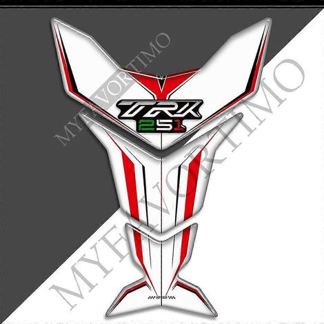 Kit de protection pour réservoir d'essence, de carburant et de protection pour casque et genoux de moto Benelli TRK251 Adventure (TRK2515) - Autocollants inclus (1/5)