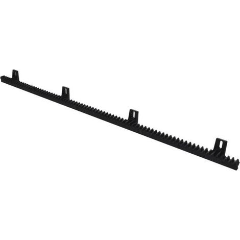Crémaillère - KIT 4 pcs - Nylon renforcé - Capacité 800 kg - Portail coulissant (1/4)