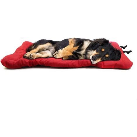Lit pliable et Portable pour chien, couverture de coussin imperméable pour petit et grand gabarit, niche d'extérieur GRIS -NOAH20798 (1/4)
