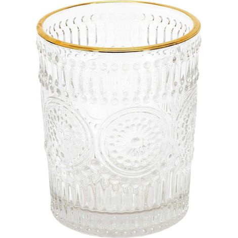 Verre avec Liseré Doré Cocktails et Verrines Transparent (1/5)
