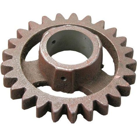Ein Rad für eine pferdegezogene Sämaschine (1/3)