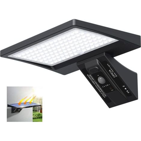 YMYNY Solar Lamp Outdoor, 5200mAh, Solar Light Outdoor with 150° Motion Sensor, IP65, LED Security Lighting, Outdoor Wall Lighting (1/4)