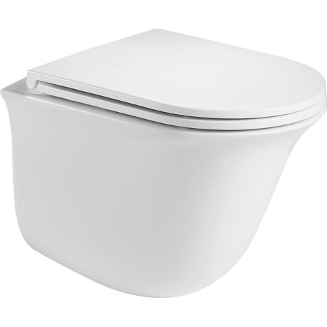 AQUORE LT-051E-R ARQUITEC ROUND Inodoro Suspendido Rimless - ref: LT-051E-R (1/2)