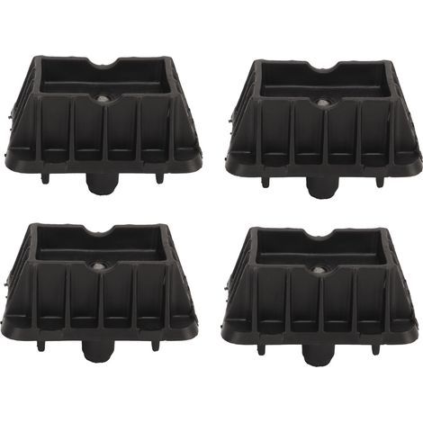 Coussinet de levage sous la voiture, 4 pièces, 51717237195, levage en caoutchouc pour série 5 F07 LCI F10 F11 (1/5)