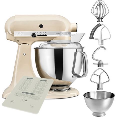 KitchenAid Artisan Mixer 175 Almond Cream with FREE Gift