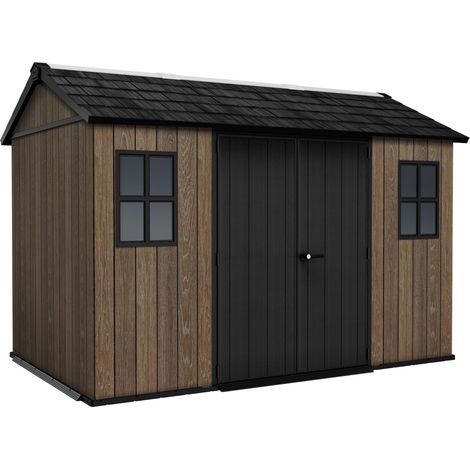 Keter – Casetta da giardino in resina 350x230x246H cm – Doppio montaggio – Pannelli a doppia parete 20mm – 70098 (1/5)