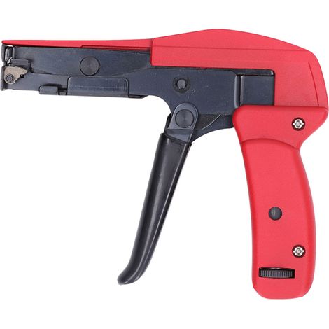 Pince à serrage CP-382, outil de fixation pour colliers de serrage en nylon, pistolet professionnel, tension réglable, usage électrique et industriel, 1 unité (1/5)