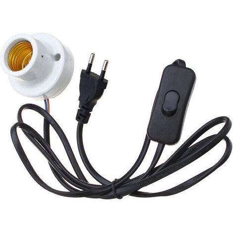 Lampe pour reptiles avec pince, douille E27 en céramique et interrupteur pour terrarium d'animaux (hiver-FFY) (1/4)
