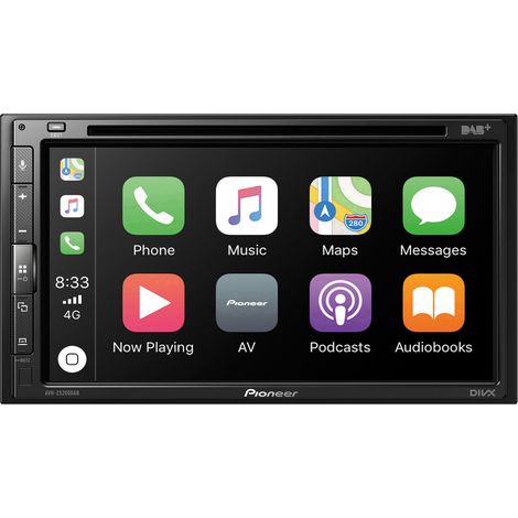 Pioneer AVH-Z5200DAB Doppel-DIN Moniceiver DAB+ Tuner, Bluetooth®-Freisprecheinrichtung, Anschluss f (1/3)