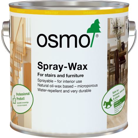 Osmo Spray Wax - Satin - Clear - 2.5L