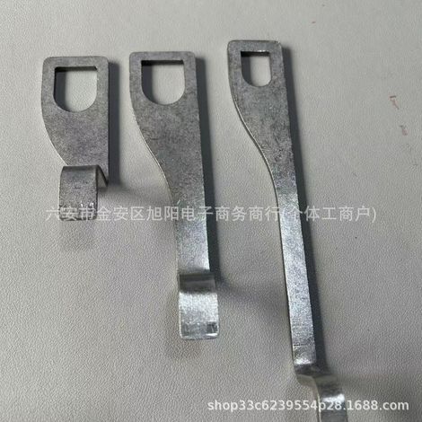 3-piece set of stainless steel tailgate bracket extension hooks suitable for Volkswagen T5 and T6 models (34005793 3152761) (1/4)