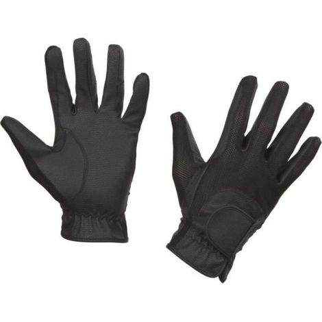Gants d'équitation Kerbl SummerTech - noir - L