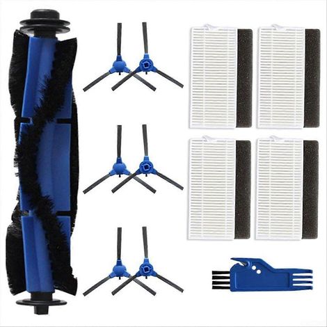 Hauptbürste, Seitenbürsten und Ersatzfilter für Saugroboter – komplettes Wartungsset, kompatible Ersatzteile, effiziente Reinigung von Böden und Teppichen, langlebiges Zubehör (1/5)