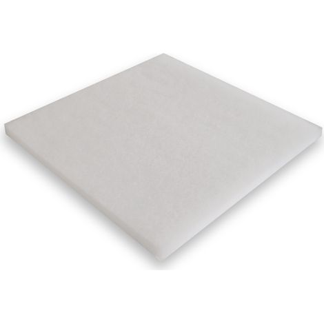 Synfil 300 Mezzo filtrante in TNT bianco 50x50x2.5cm per filtri da laghetto e acquario