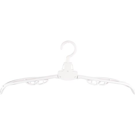 Séchoir pliable pour chaussures, cintres pliants multi-usages antidérapants épais(Blanc) (1/5)