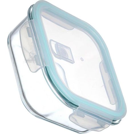 Boîte à bento en verre monocouche TIDTALEO 800 ml avec couvercle (1/5)