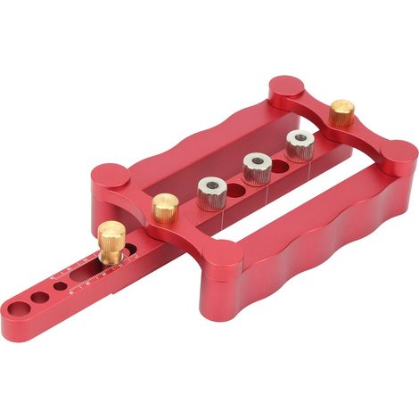 Gabarit de perçage pour tourillons, gabarit de perçage pour bois, perforatrice à monter soi-même, kit d'outils, accessoires de menuiserie (1/5)