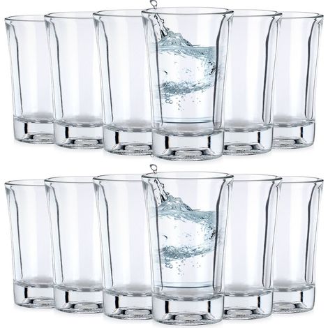 Vasos de vodka de cristal de 40 ml, 12 unidades. (1/5)