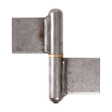 Torbel – Paumelle pour meuble acier 140 mm – Lame centrale réversible – Canal de graissage pour entretien – GSNR140