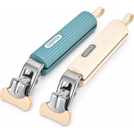 Anti-scald Tongs and Oven Tongs, 21 x 4 cm, Stainless Steel Tongs with Silicone Handle, Heat Resistant for Air Fryer, Oven and Kitchen (1/5)