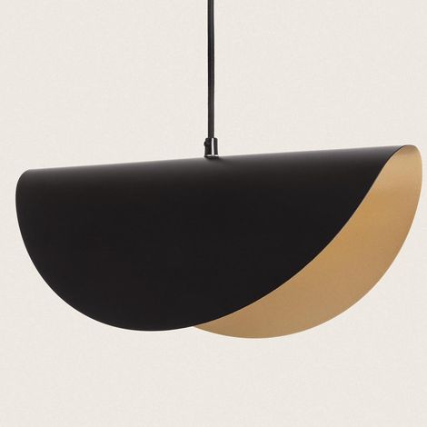 Lámpara Colgante Metal Caravaggio Negro (1/5)