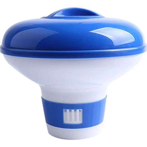 Dispensador Flotante Para Piscinas Con Salida Elegante (1/5)