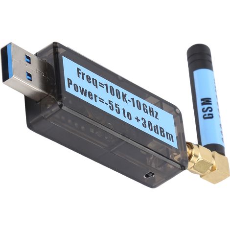 USB-HF-Tester, ABS-Hochfrequenz-Leistungsmesser mit 4 Antennen, 5 VDC, -45  +15 dBm (1/5)