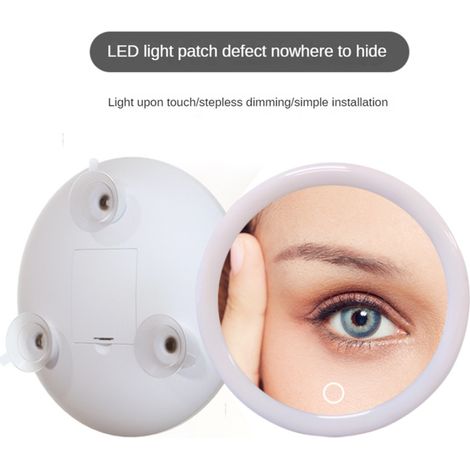Lente d'ingrandimento 10x con piccola luce LED (1/5)