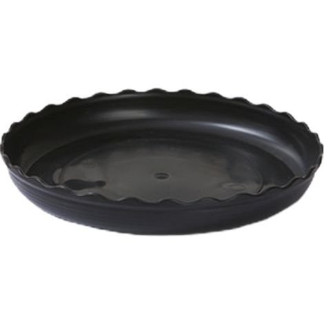 [Platos para macetas] Serie Deep Gardeners – 5 modelos fabricados en plástico PP resistente (13,9 cm, 15,9 cm, 21,8 cm, 25,7 cm, 32,5 cm – Blanco/Rojo/Verde/Negro – 1 unidad) (1/5)