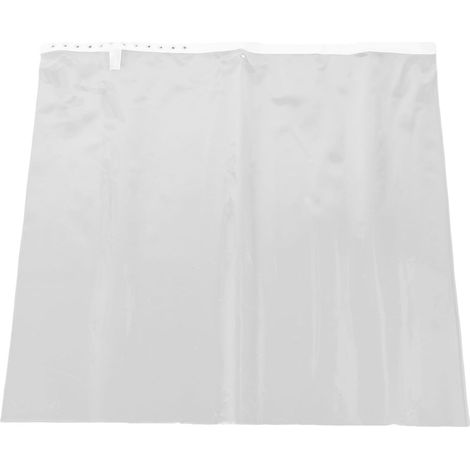 Transparent Shower Curtain with Hook (1/5)