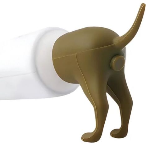 Bouchon de dentifrice pour chien qui fait caca, bouchons de dentifrice pour chien qui fait caca, distributeur de dentifrice pour chiots qui font caca pour enfants (1/5)