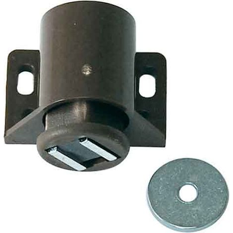 CHIUSURA MAGNETICA TONDA 30x30 mm - Bianca Q.TA 100
