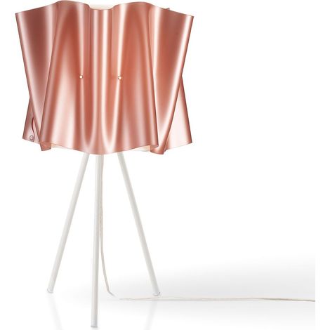 Lampada Da Scrivaniamoderna 3 Piedi Folio Polilux ® Rame E Metallo 1 Luce E27