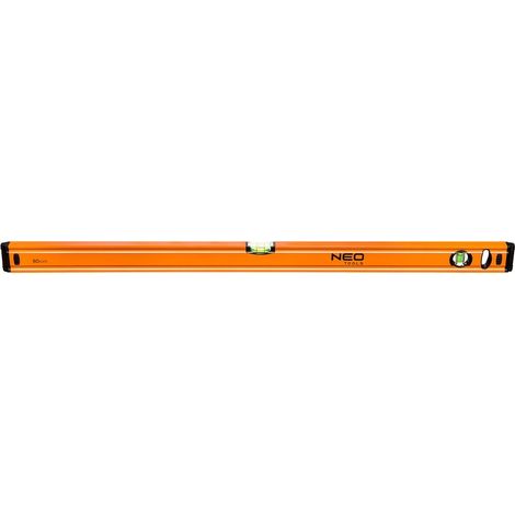 Niveau à bulle NEO 80 cm - mesure précise, 2 fioles