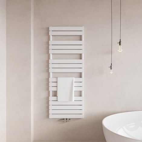 AICA Sanitär Design Heizkorper Paneelheizkörper Badheizkörper Weiß Vertikal 1600x600mm 981W (1/5)
