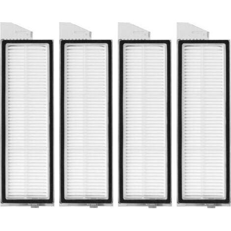 Lot de 4 filtres pour Roborock S8 MaxV Ultra accessoires d'aspirateur robot