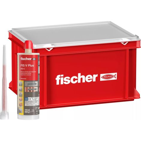 Fischer FIS V Plus 410 C BOX Ancorante chimico antisismico 410 ml confezione 16 Pz.