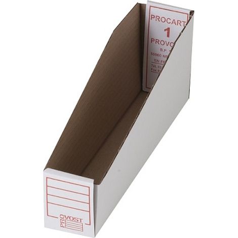 PROVOST - Bac carton antigraisse Provost - 300 x 60 x 115 mm (lot de 50)