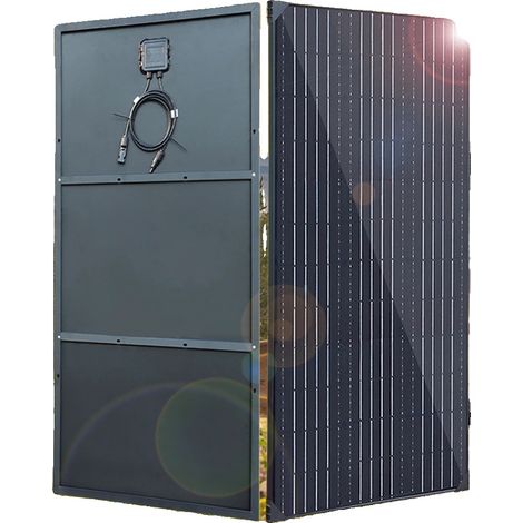 Système de panneaux solaires, sortie de 150W ou 300W, haute efficacité (1/2)